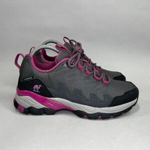 Camel Crown Hiking Shoes Women's Size 7 Grey Lightweight Low Waterproof Outdoor